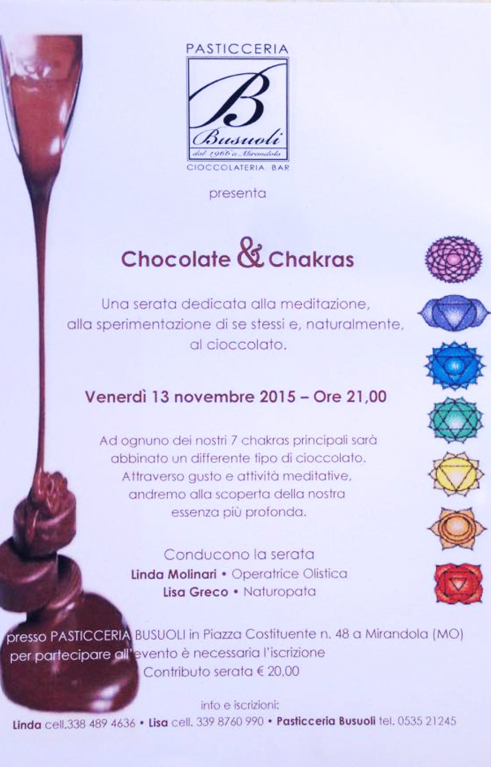 Chocolate & Chakras