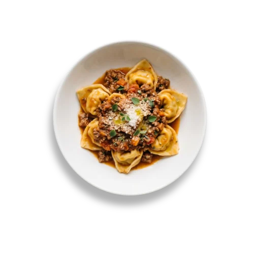 Tortelloni di Zucca al rag&ugrave; o burro e salvia